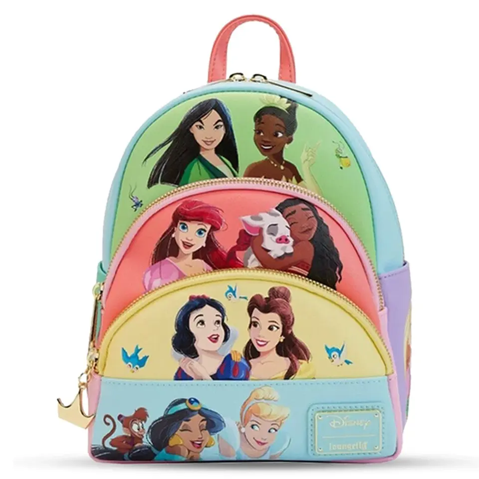 Lenticular Princess Mini Backpack – Collage 1