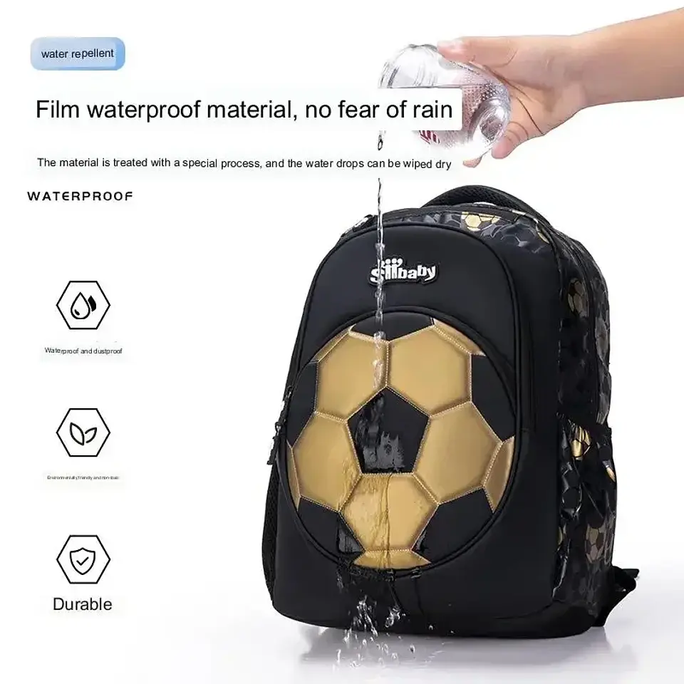 3D Football Backpack – Large Capacity 3