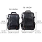 Genuine Leather Men's Backpack – Laptop Compartment - thumbnail 2