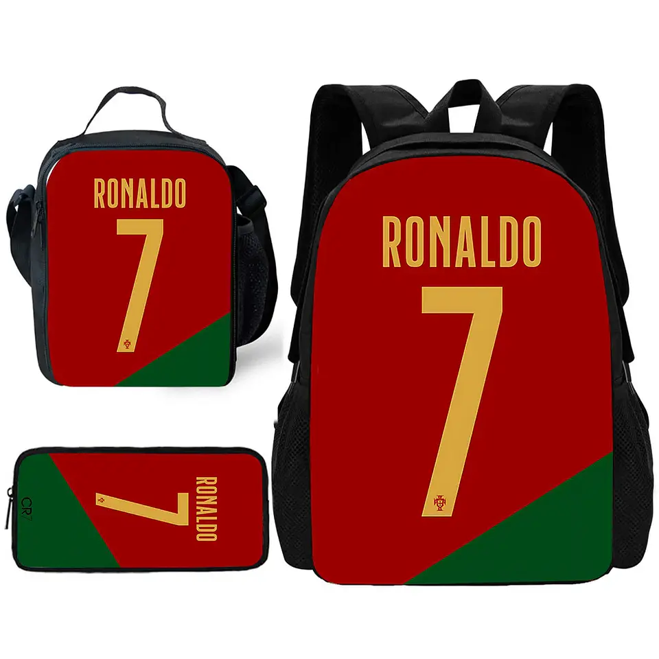 Football Backpack Set II – Lunch Bag & Pencil 3