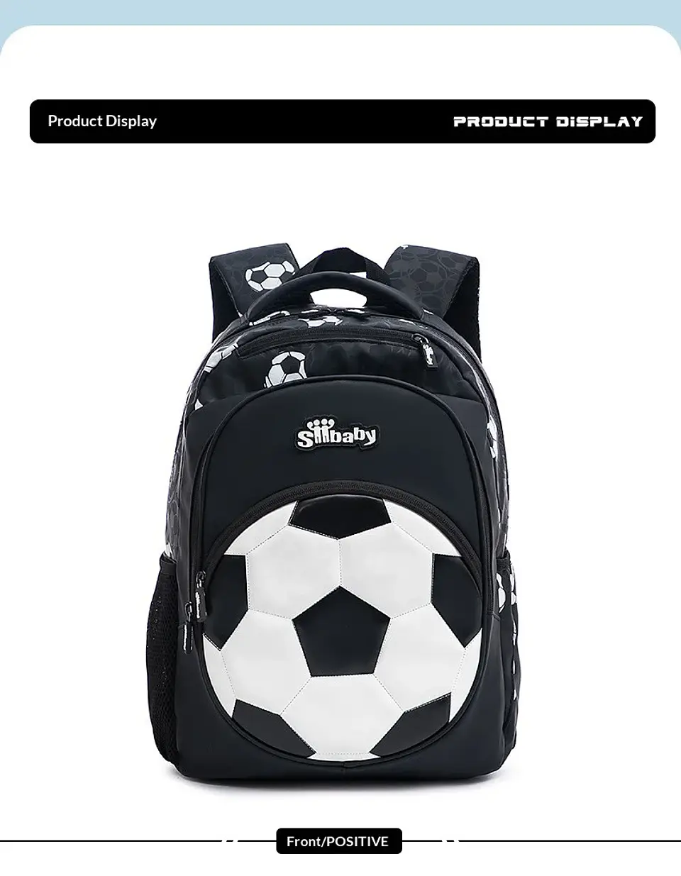 3D Football Backpack – Large Capacity 10