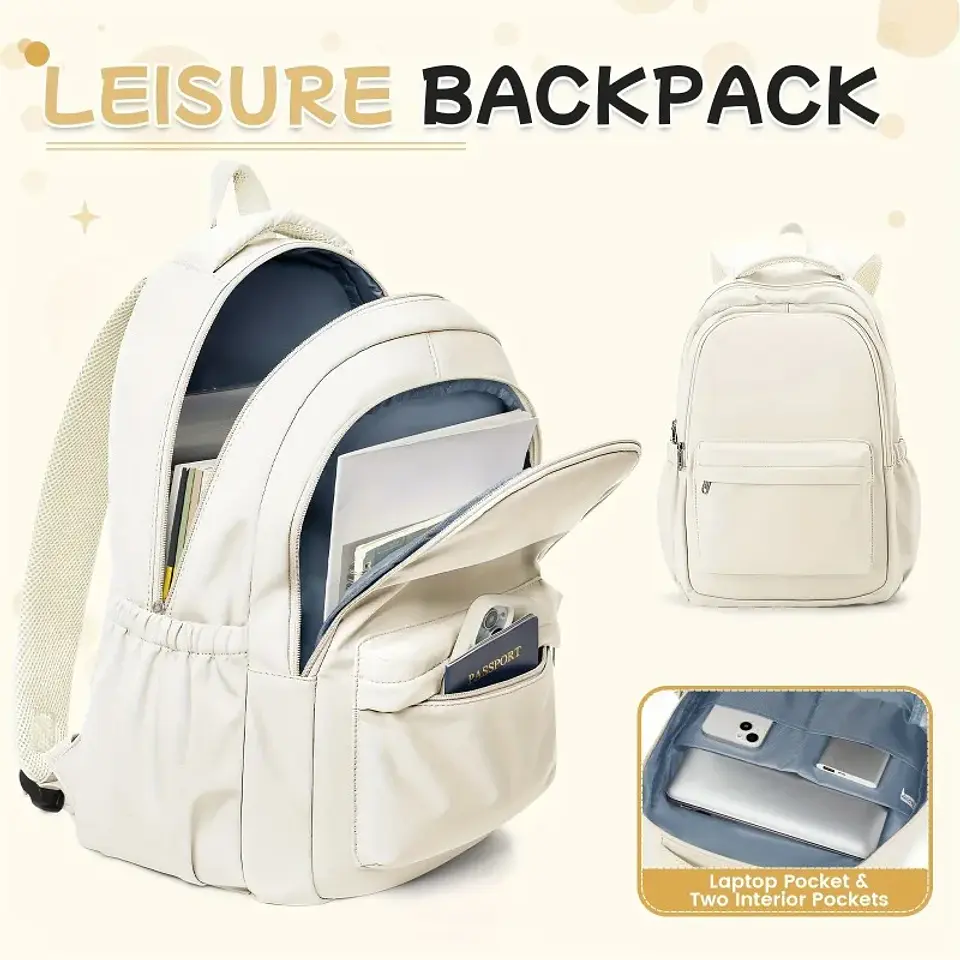 Versatile Waterproof Backpack – College Students 1