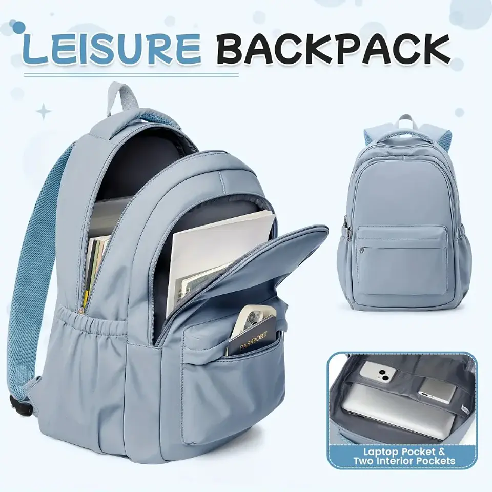 Versatile Waterproof Backpack – College Students 2