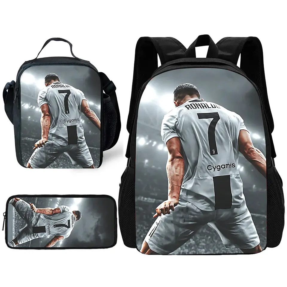 Football Backpack Set II – Lunch Bag & Pencil 7