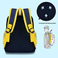 Dinosaur Cartoon Backpack – Waterproof Kindergarten - thumbnail 4