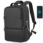 RFID Laptop Backpack – USB Charging, Expandable - thumbnail 7