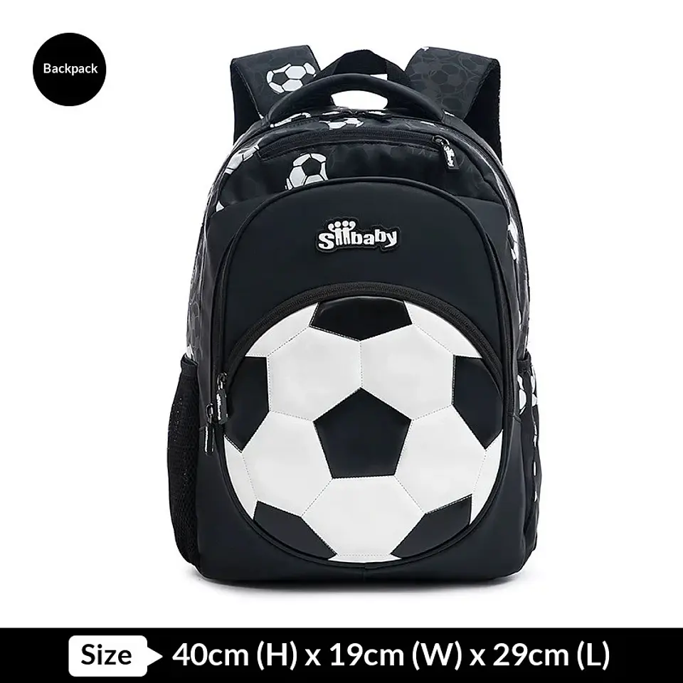 3D Football Backpack – Large Capacity 14