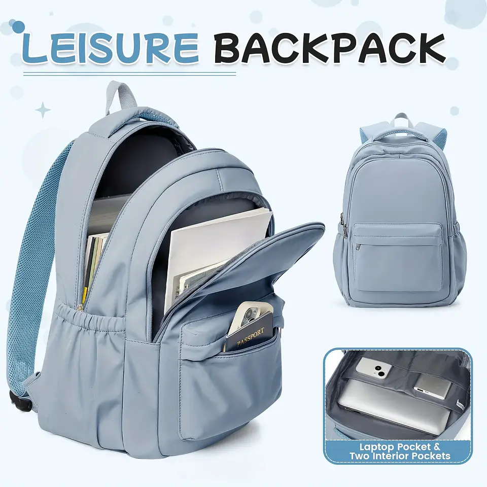 Versatile Waterproof Backpack – College Students 10