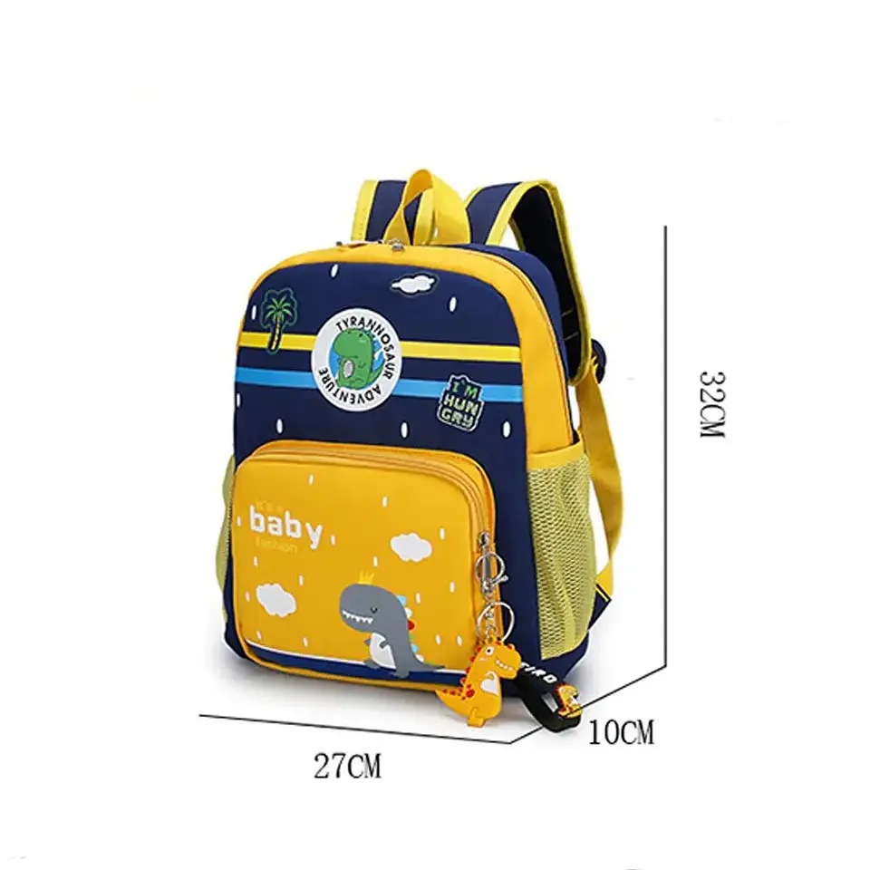 Dinosaur Cartoon Backpack – Waterproof Kindergarten 6