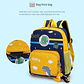 Dinosaur Cartoon Backpack – Waterproof Kindergarten - thumbnail 7