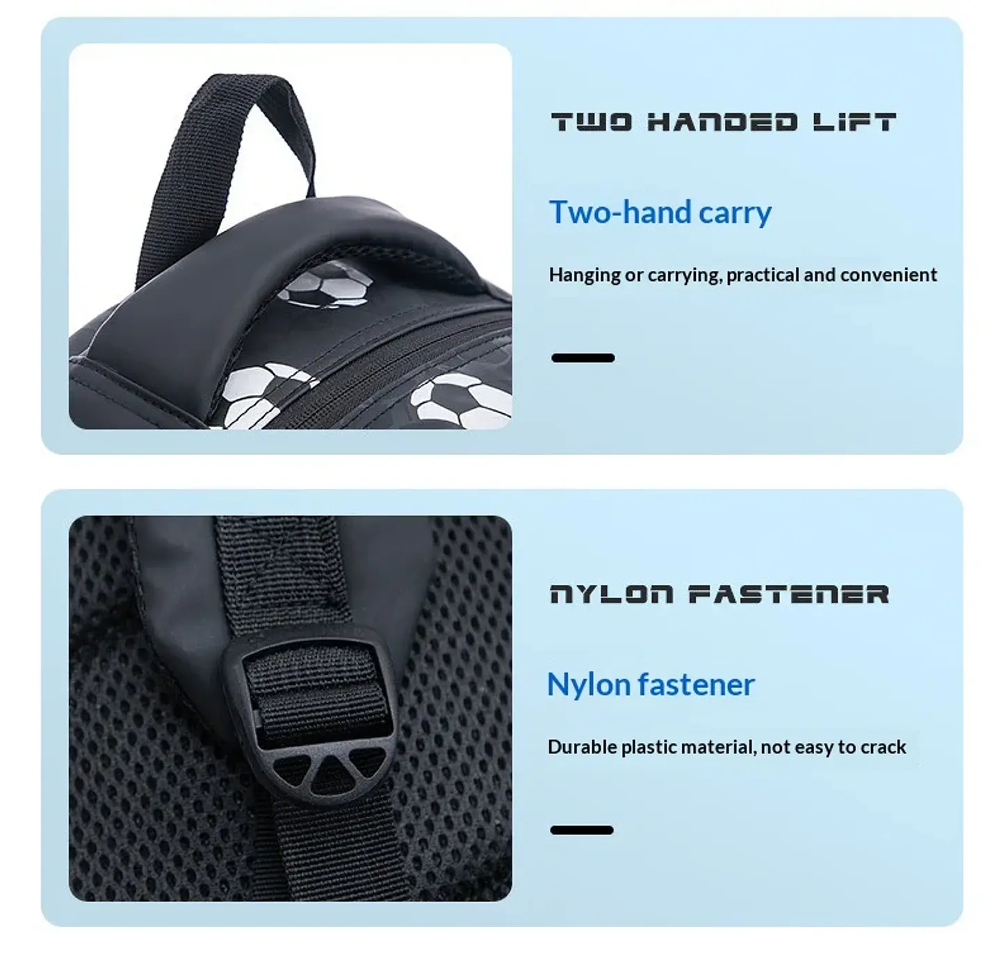 3D Football Backpack – Large Capacity 16