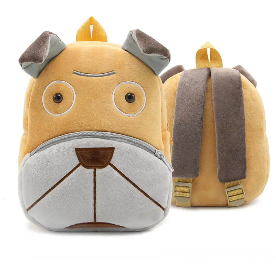 Cartoon Animal Plush Mini Backpack – Kindergarten 17