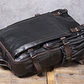 Genuine Leather Men's Backpack – Laptop Compartment - thumbnail 15