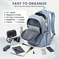 Versatile Waterproof Backpack – College Students - thumbnail 12