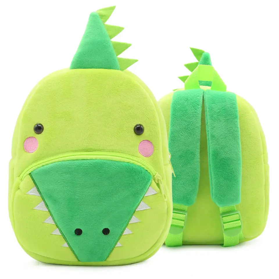 Cartoon Animal Plush Mini Backpack – Kindergarten 19