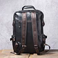 Genuine Leather Men's Backpack – Laptop Compartment - thumbnail 16