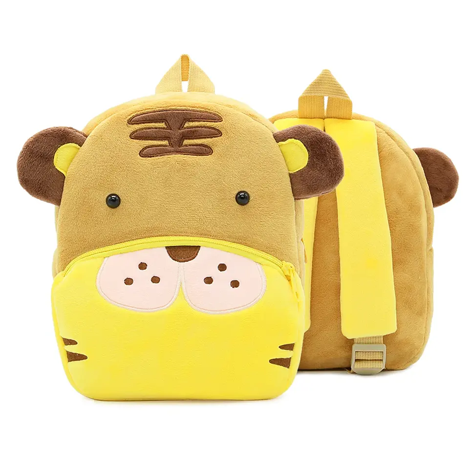 Cartoon Animal Plush Mini Backpack – Kindergarten 20