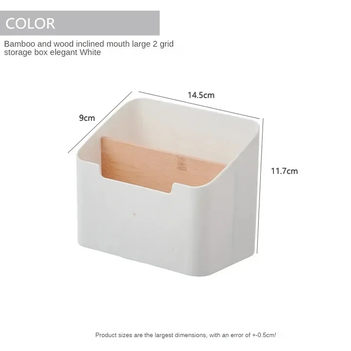 Multi-Compartment Desktop Organizer – Reusable 6