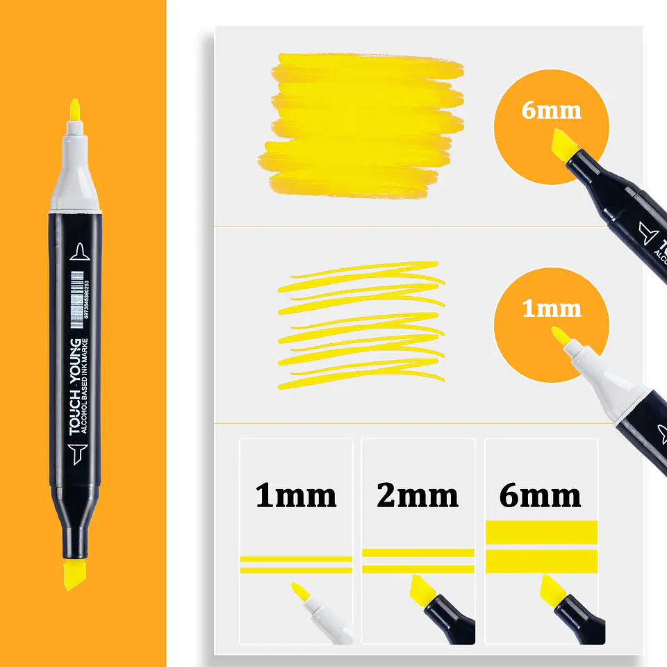 Dual-Tip Art Marker Set – 24-80 Colors 2
