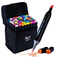 Dual-Tip Art Marker Set – 24-80 Colors - thumbnail 6
