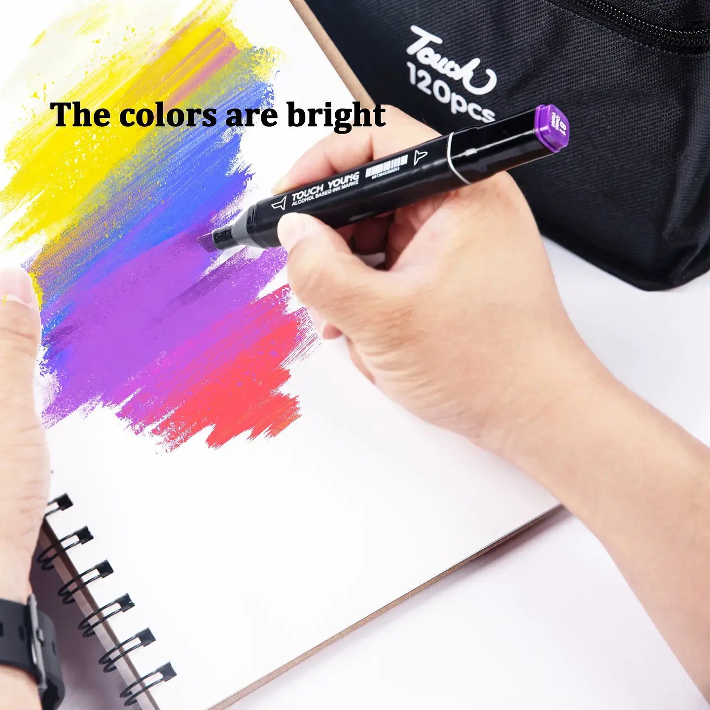 Dual-Tip Art Marker Set – 24-80 Colors 13