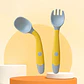 Silicone Spoon & Fork Training Set – Baby - thumbnail 7