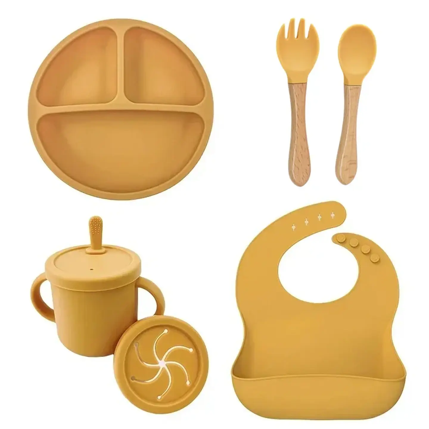 Silicone Baby Dish Set – Suction Plate & Cup 10