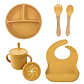 Silicone Baby Dish Set – Suction Plate & Cup - thumbnail 10