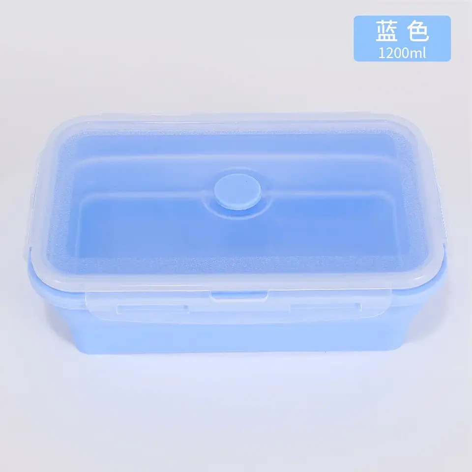 Collapsible Silicone Food Containers – 4-Piece 6