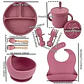 Silicone Baby Dish Set – Suction Plate & Cup - thumbnail 14