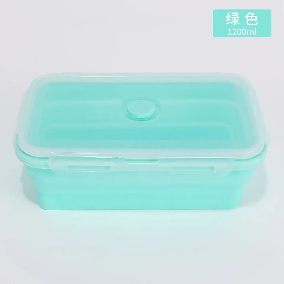Collapsible Silicone Food Containers – 4-Piece 7