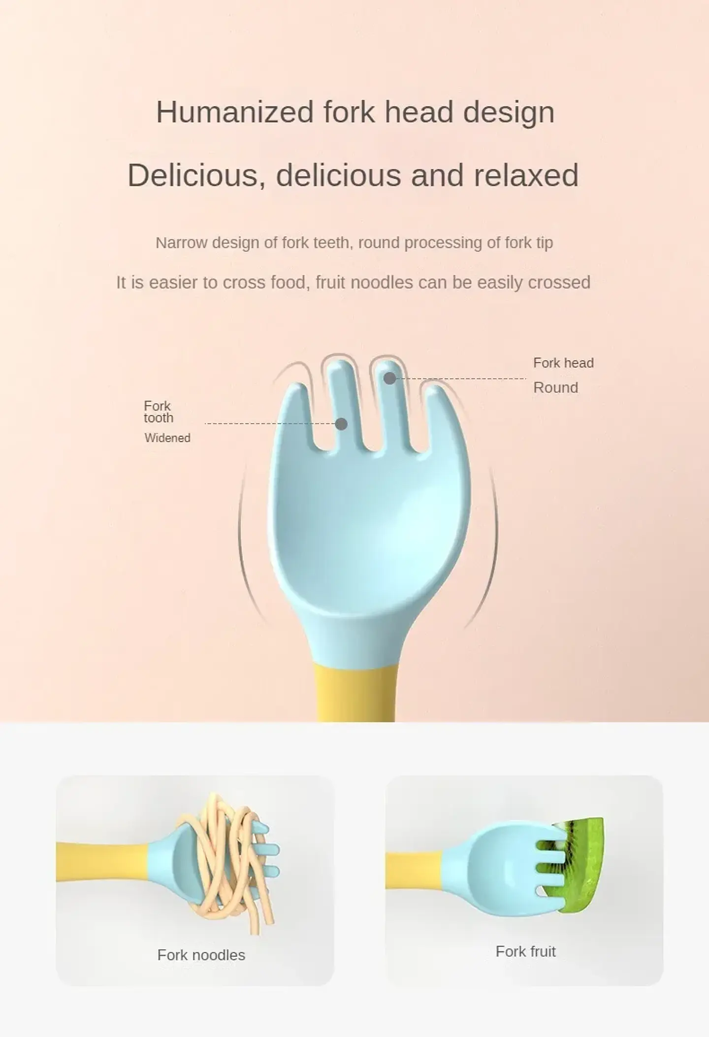 Silicone Spoon & Fork Training Set – Baby 20