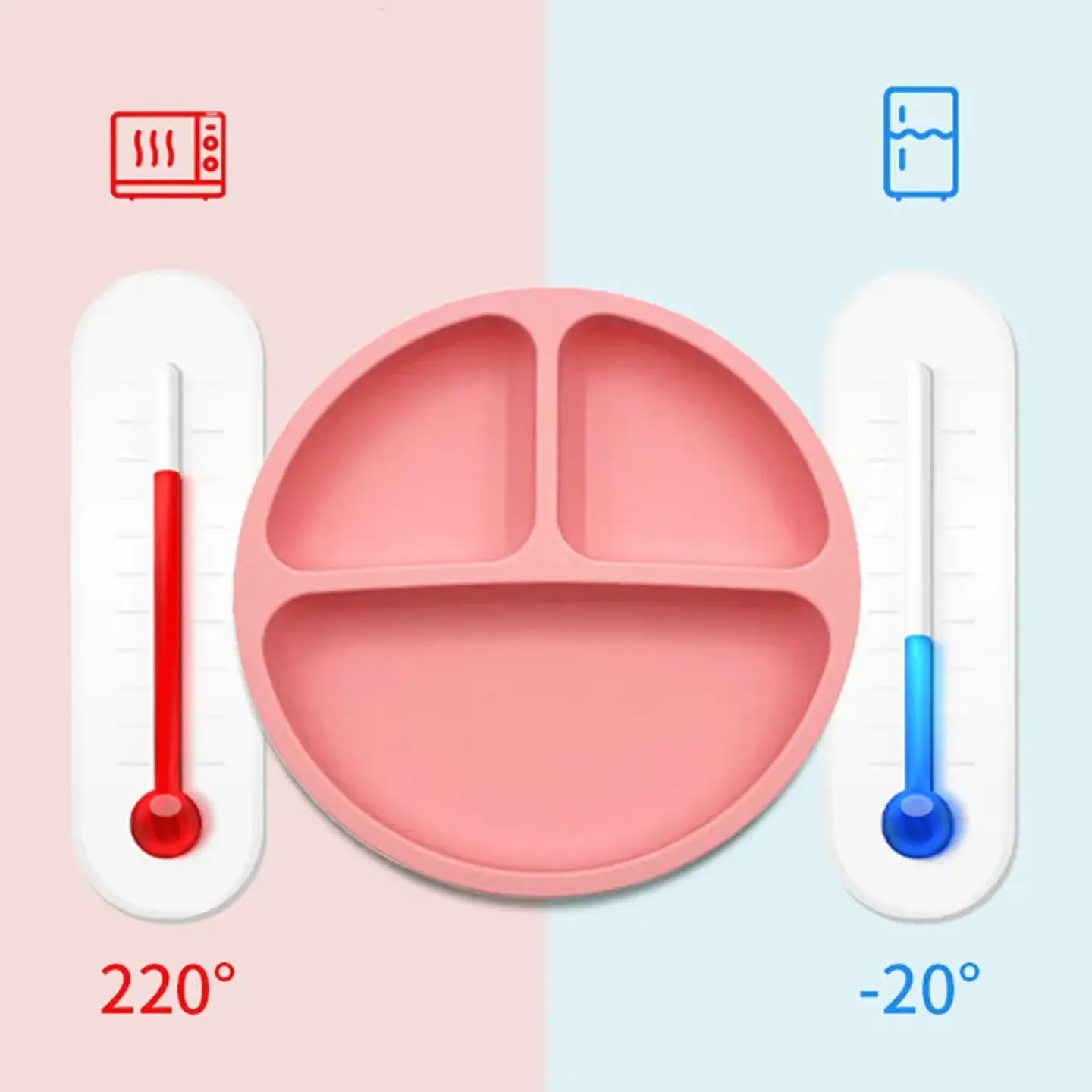 Silicone Baby Dish Set – Suction Plate & Cup 20