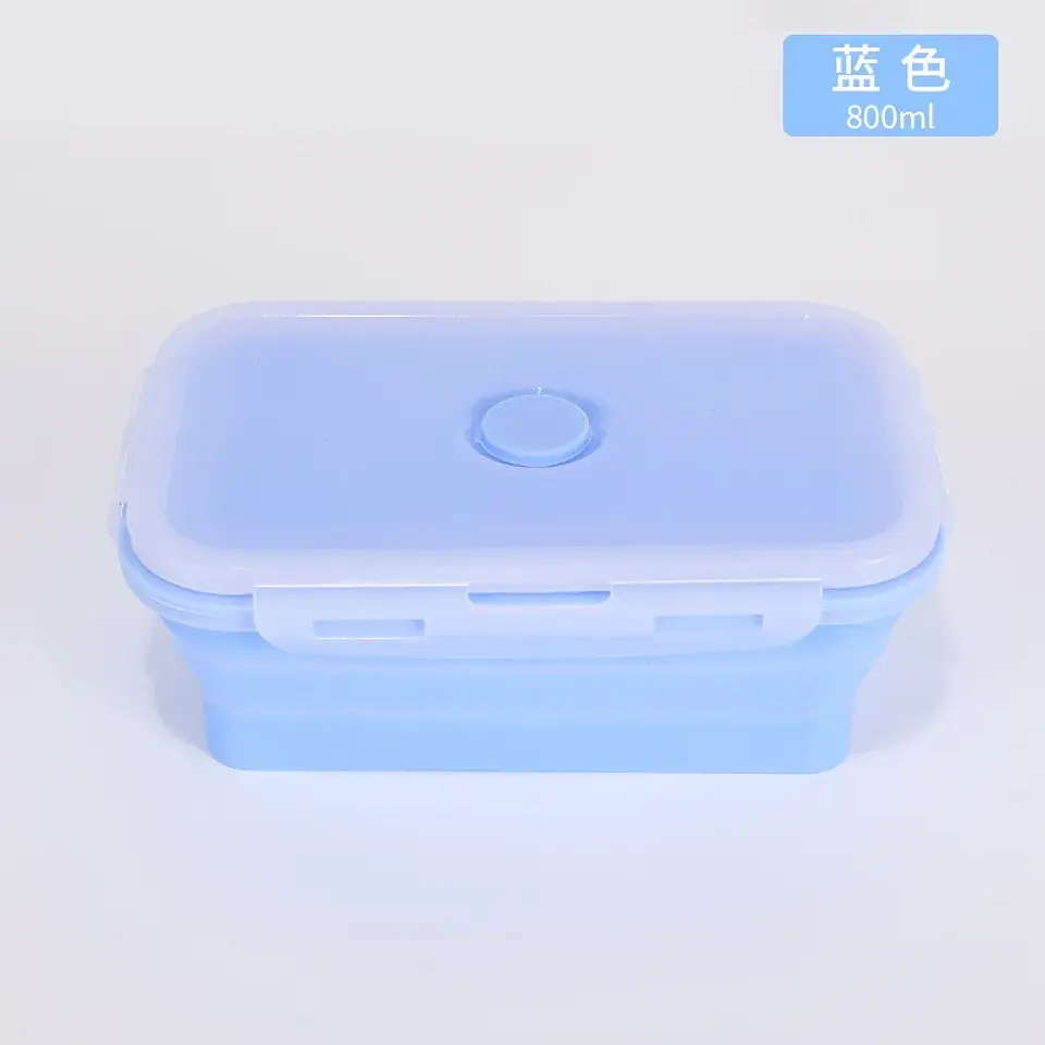 Collapsible Silicone Food Containers – 4-Piece 10