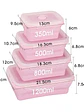 Collapsible Silicone Food Containers – 4-Piece - thumbnail 20
