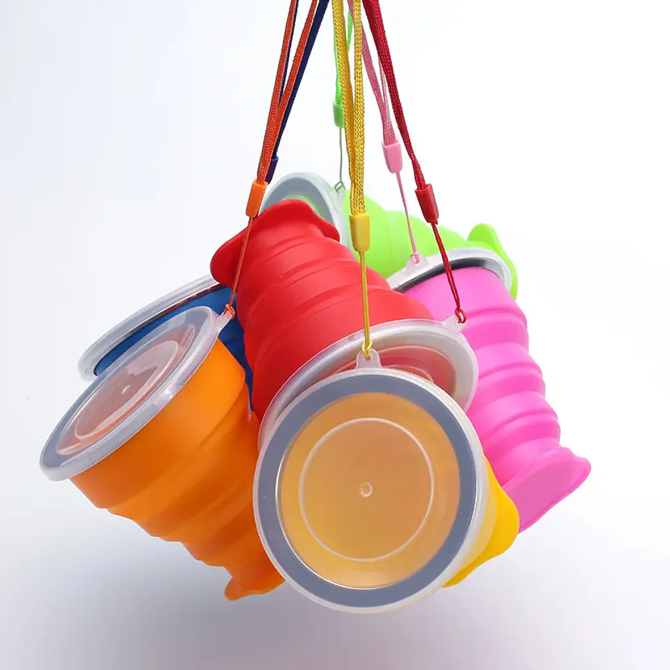 Collapsible Silicone Travel Cup – 200ml 2