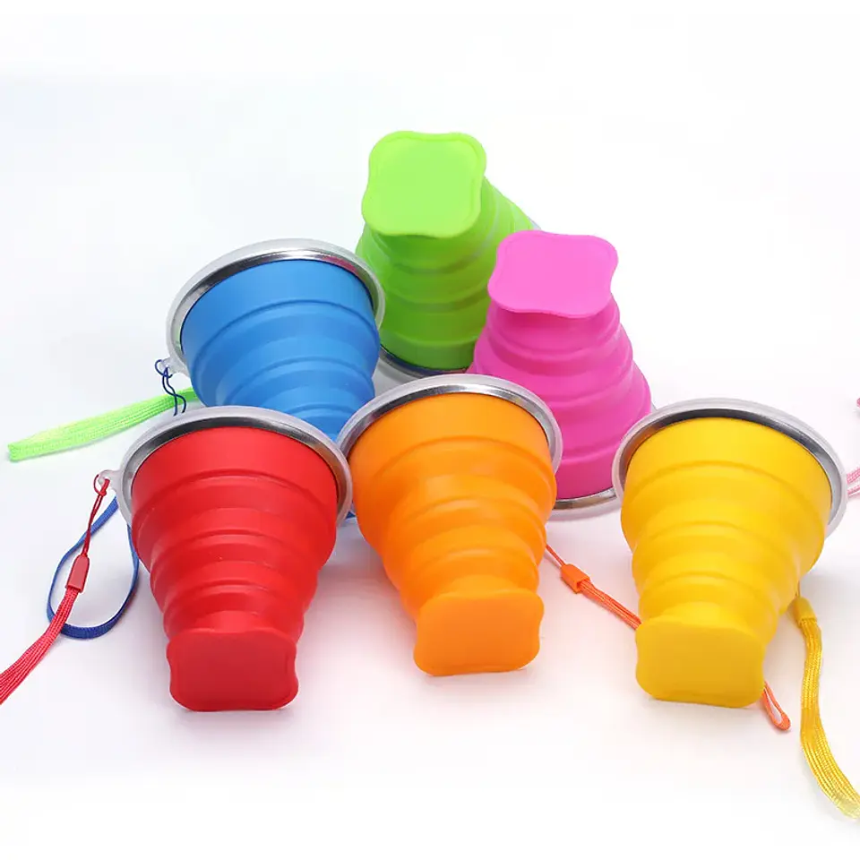Collapsible Silicone Travel Cup – 200ml 3