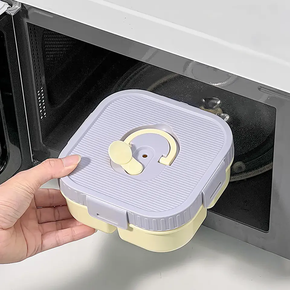 WORTHBUY Leak-Proof Lunch Box – Microwave Safe 4