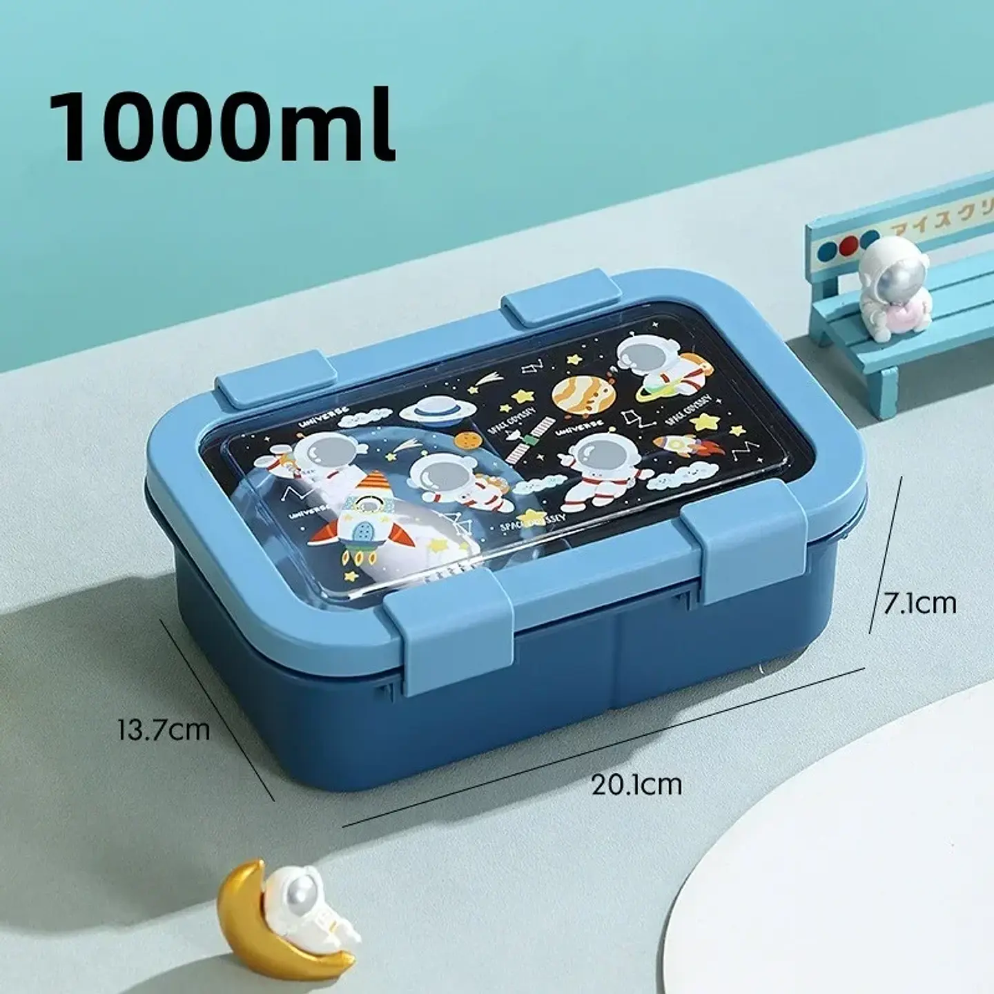 Cartoon Lunch Box with Soup Bowl – Leak-Proof 3