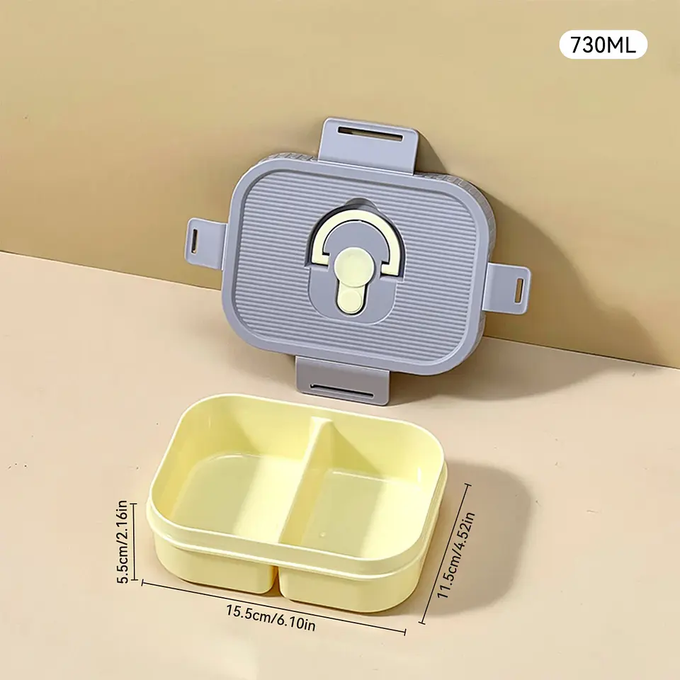 WORTHBUY Leak-Proof Lunch Box – Microwave Safe 8