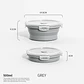 Collapsible Silicone Lunch Containers – Leak-Proof - thumbnail 7