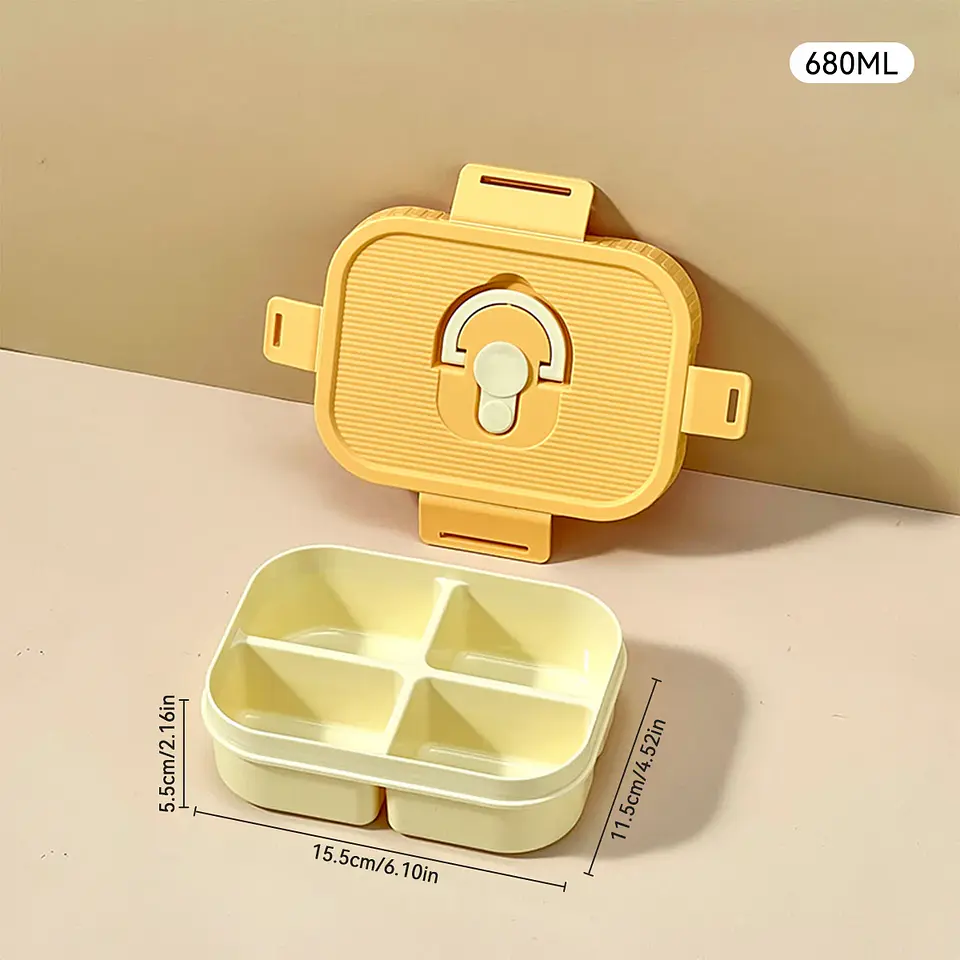 WORTHBUY Leak-Proof Lunch Box – Microwave Safe 12