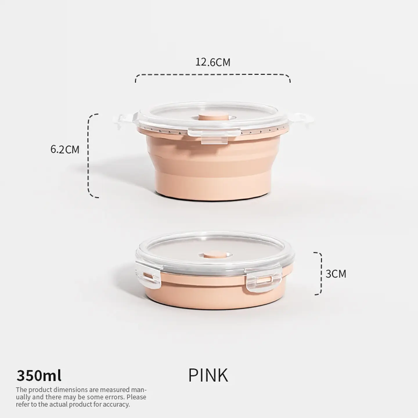Collapsible Silicone Lunch Containers – Leak-Proof 11