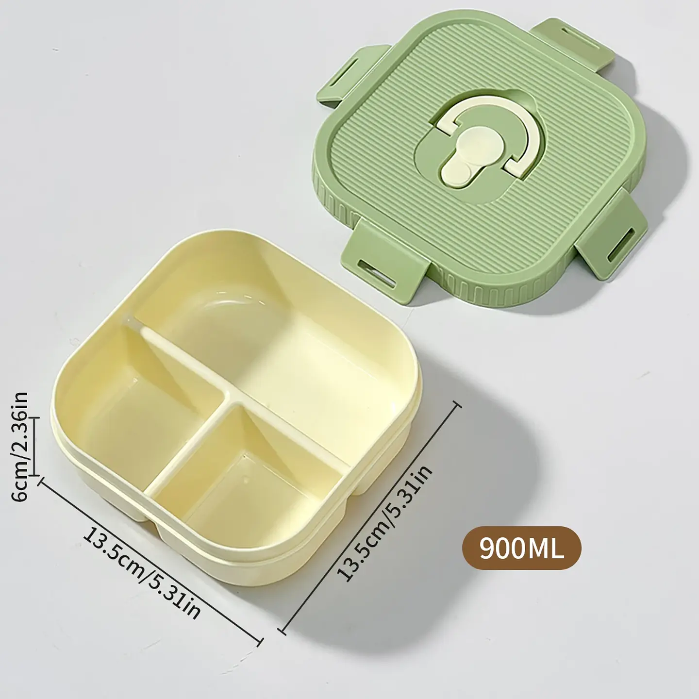 WORTHBUY Leak-Proof Lunch Box – Microwave Safe 16