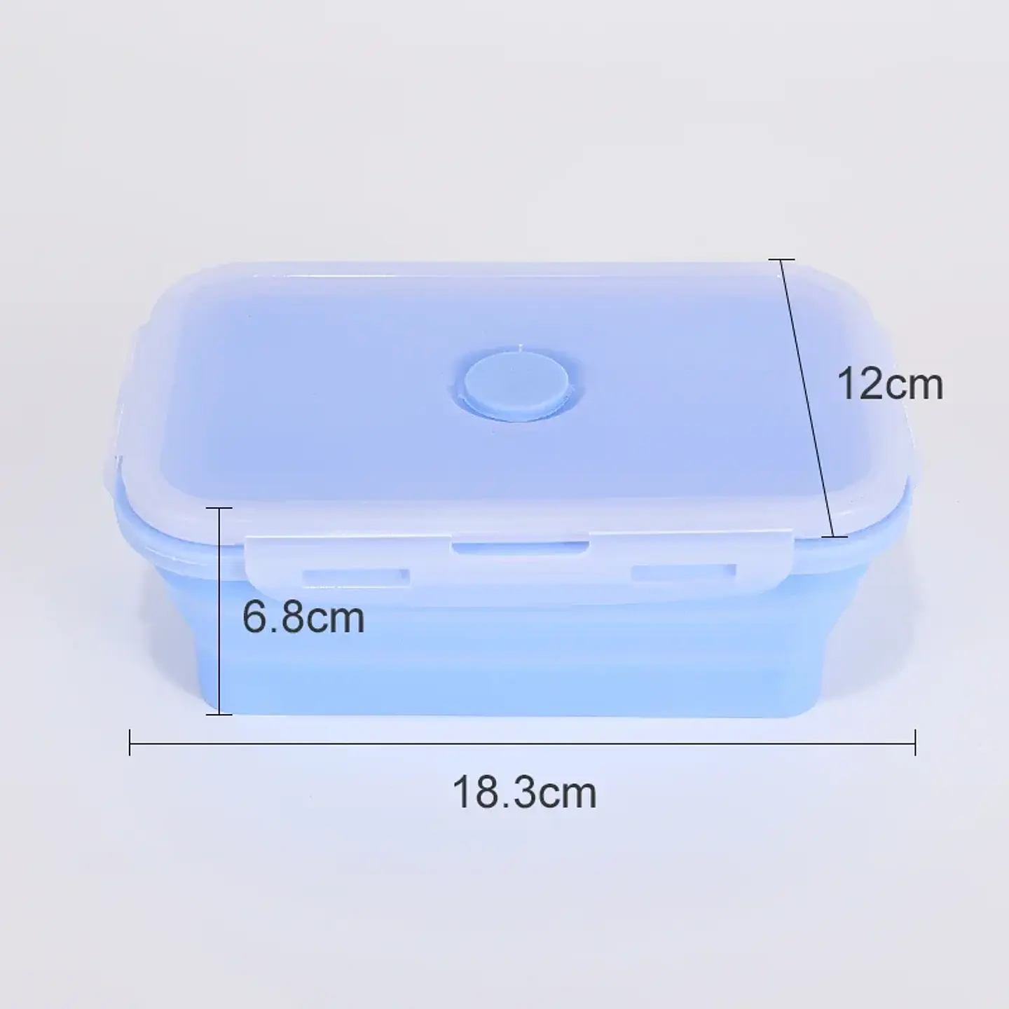 Collapsible Silicone Lunch Containers – Leak-Proof 15