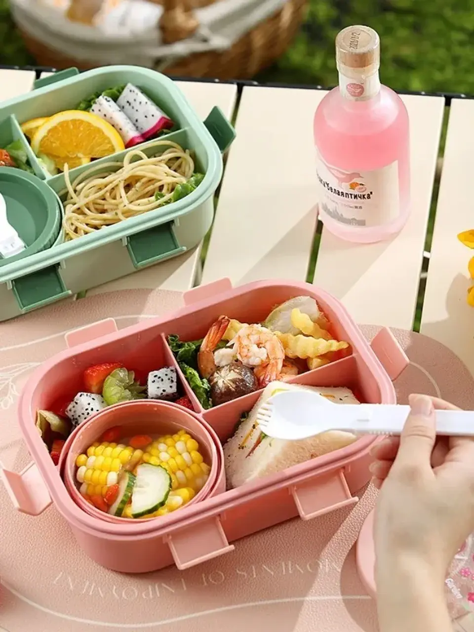 Cartoon Lunch Box with Soup Bowl – Leak-Proof 6