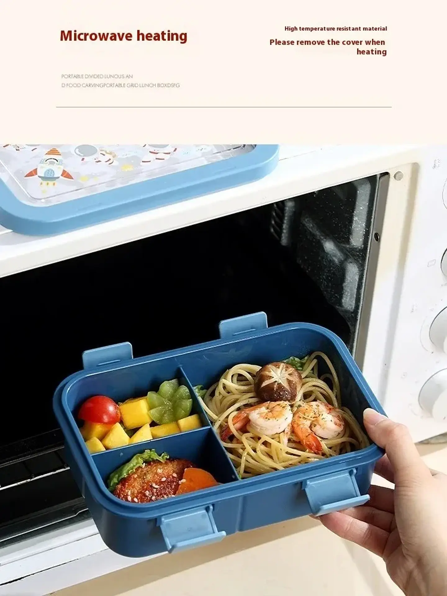 Cartoon Lunch Box with Soup Bowl – Leak-Proof 8