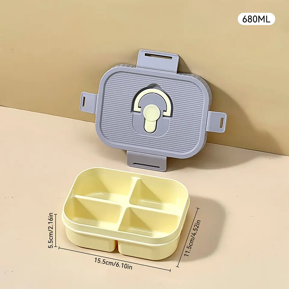 WORTHBUY Leak-Proof Lunch Box – Microwave Safe 24