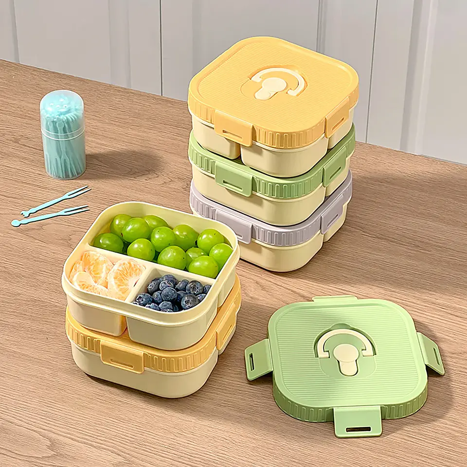WORTHBUY Leak-Proof Lunch Box – Microwave Safe 25