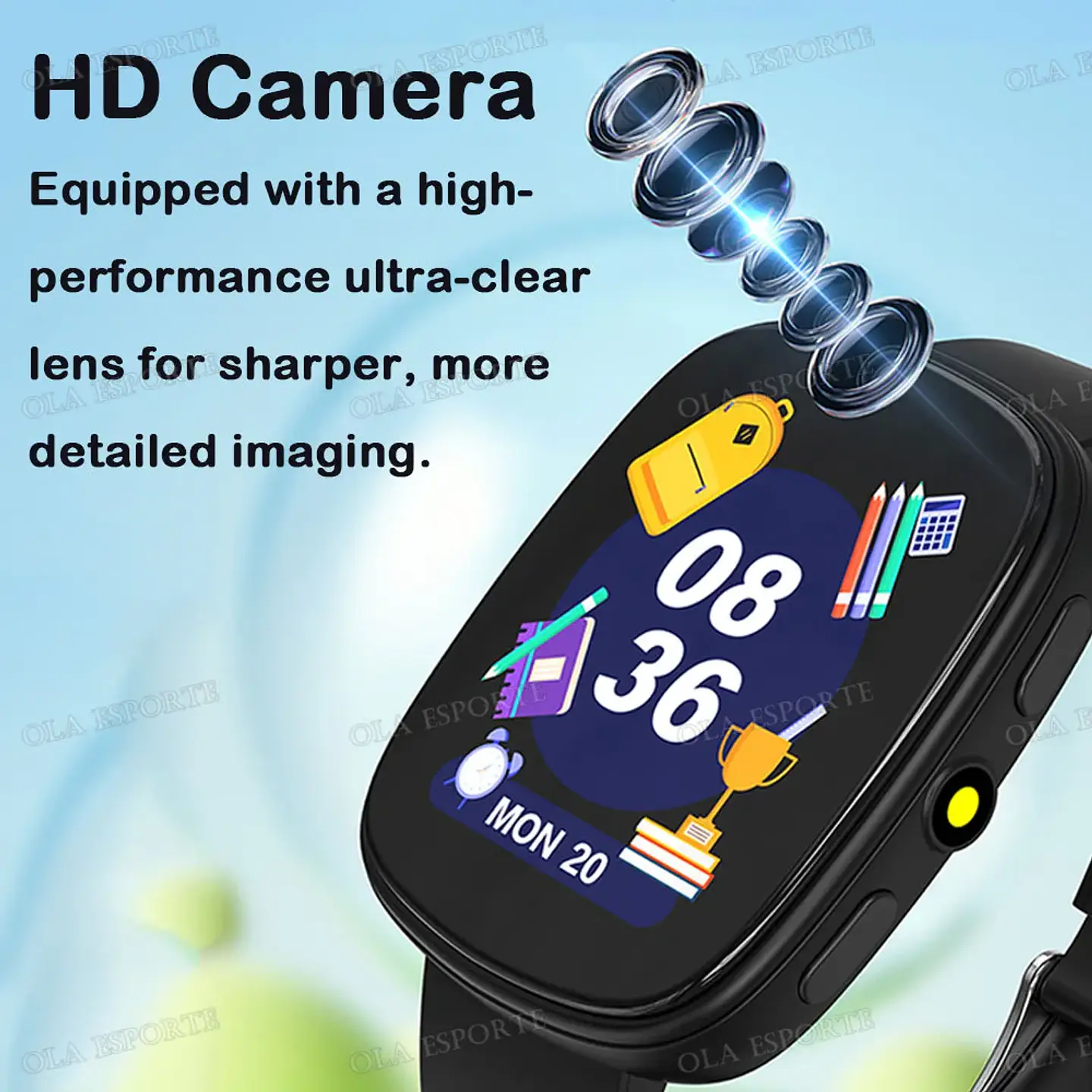 Kids Games Smart Watch – 22 Games & HD Camera 3